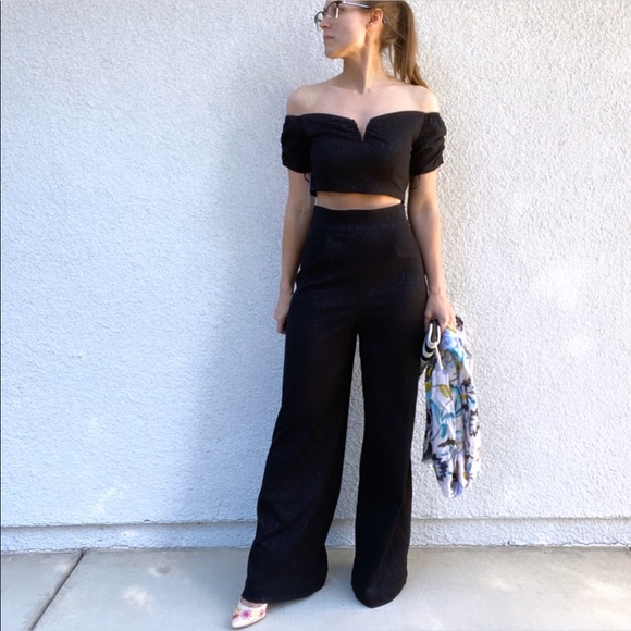 Free People Pants - Free People high rise 2-piece jumpsuit